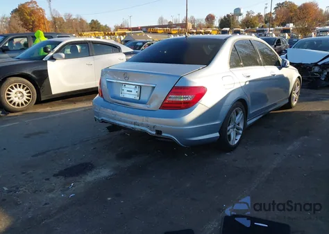 2014 Mercedes-Benz C 250 Sport from USA, damaged, VIN WDDGF4HB0EG215781